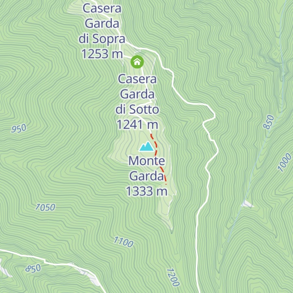 Map of Monte Garda