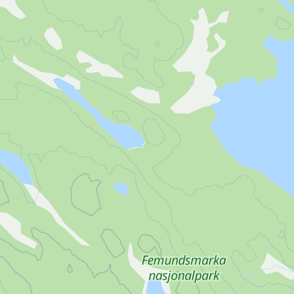 Map of Gubbtjønnbua