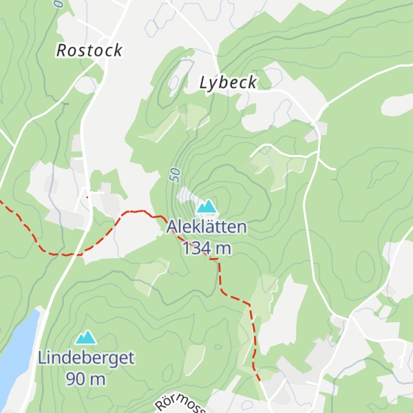 Map of Aleklätten