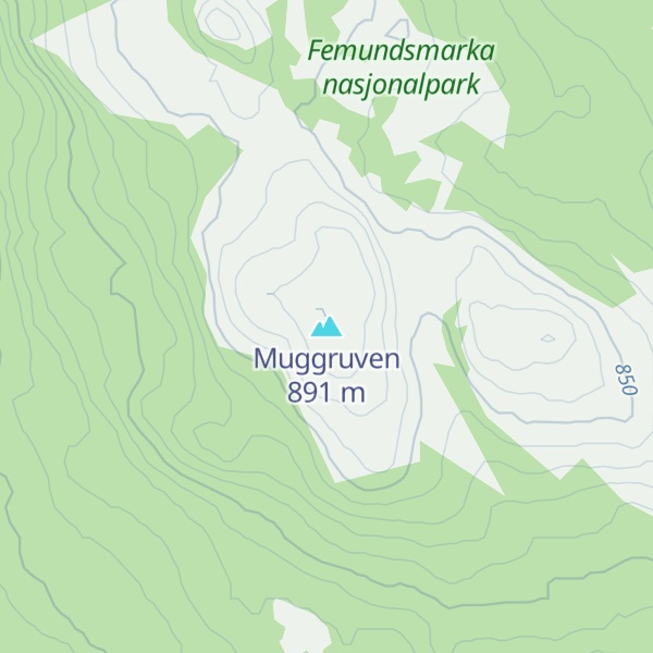 Map of Muggruven