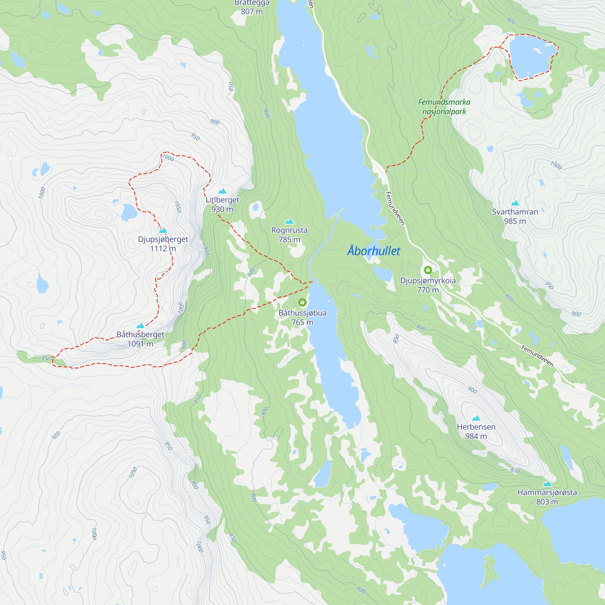 Båthussjøbua map
