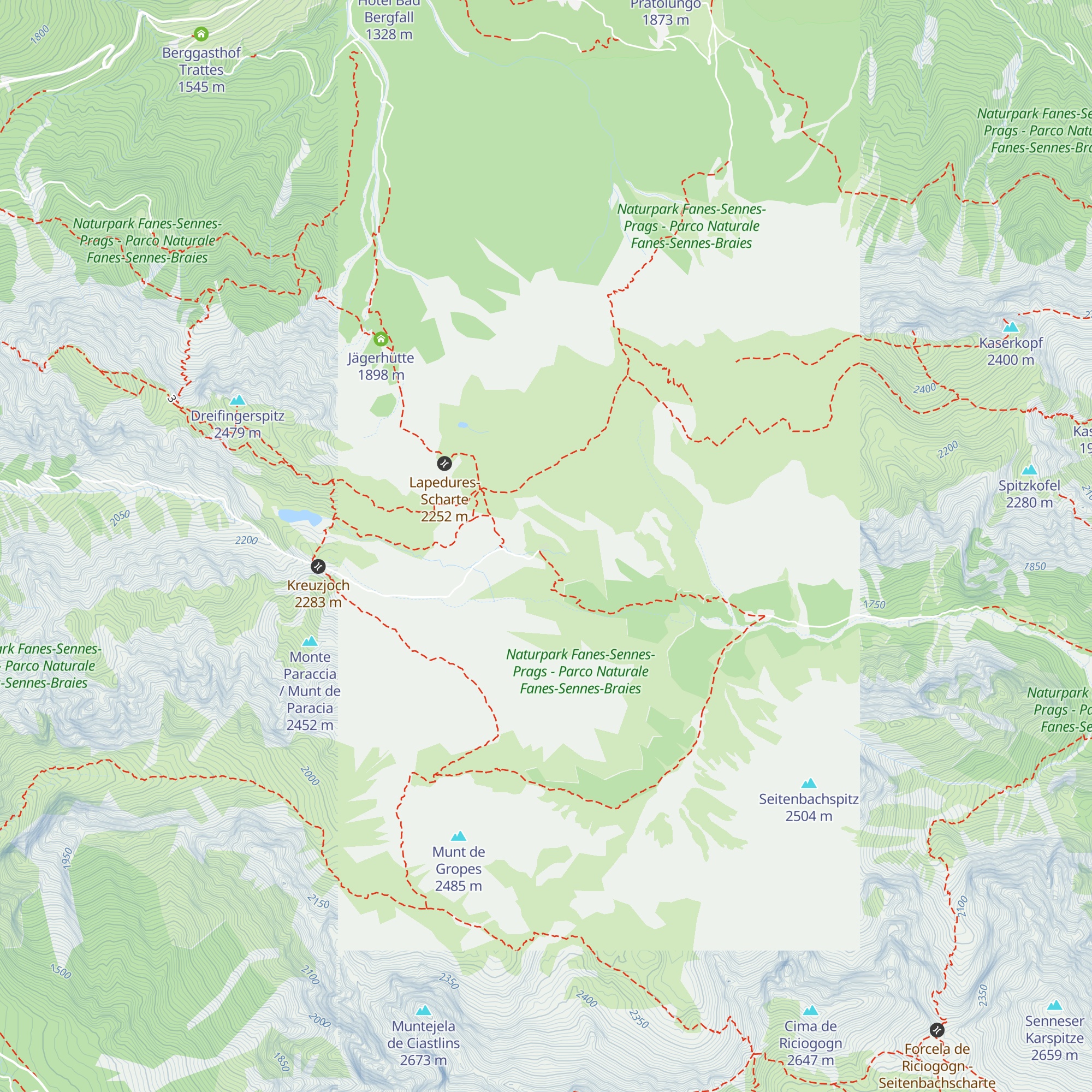 Üces de Fojedöra map