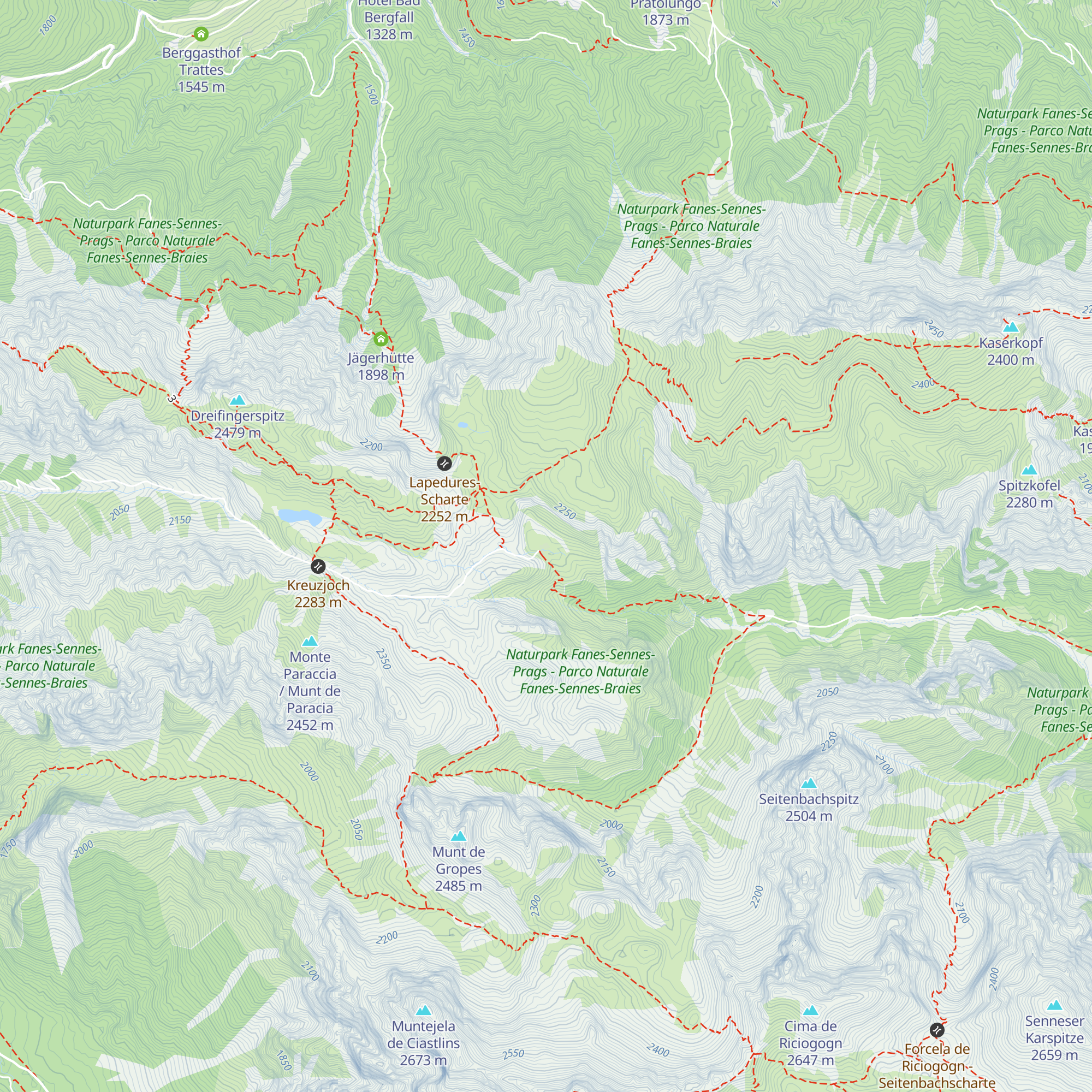Üces de Fojedöra map