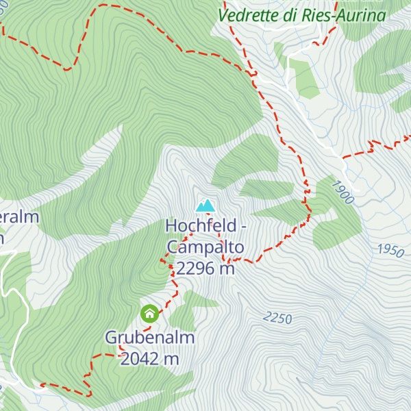Map of Hochfeld - Campalto