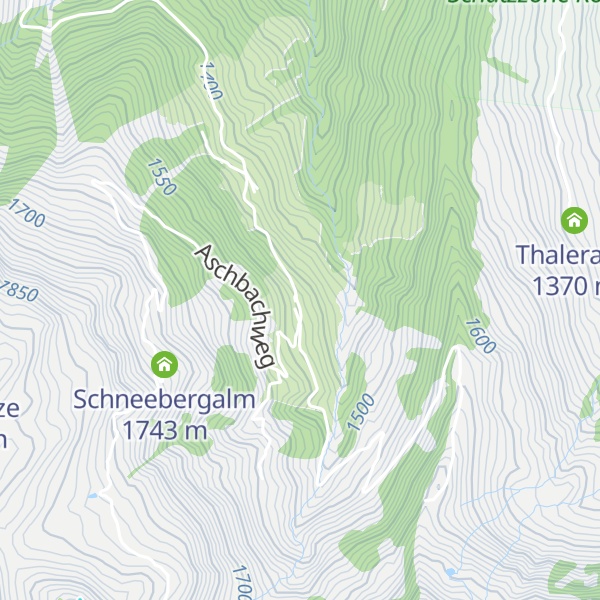 Map of Hintere Aschbachalm