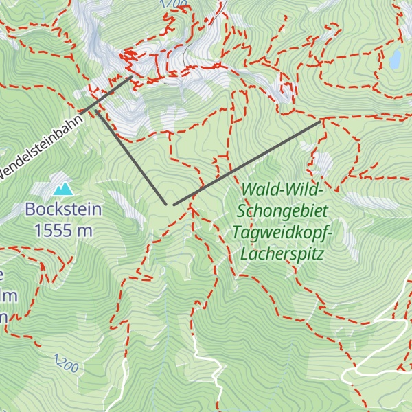 Map of Peterbaueralm