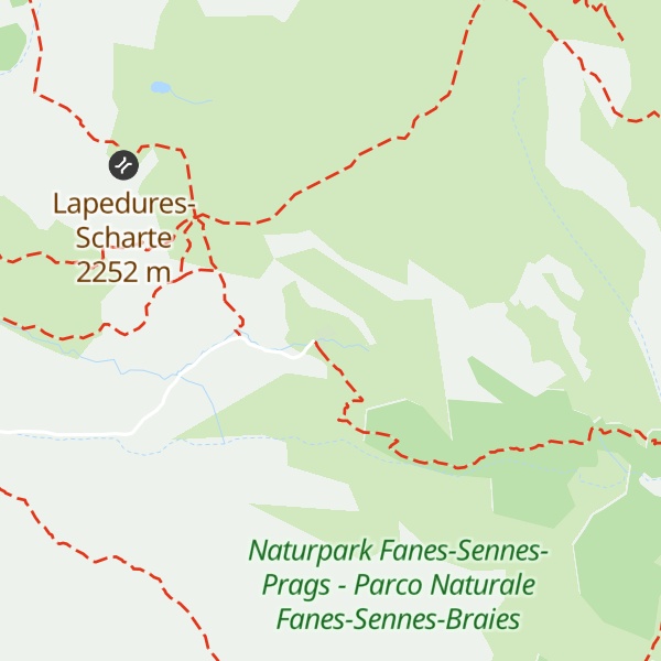 Map of Ütia Fojedöra - Hochalm
