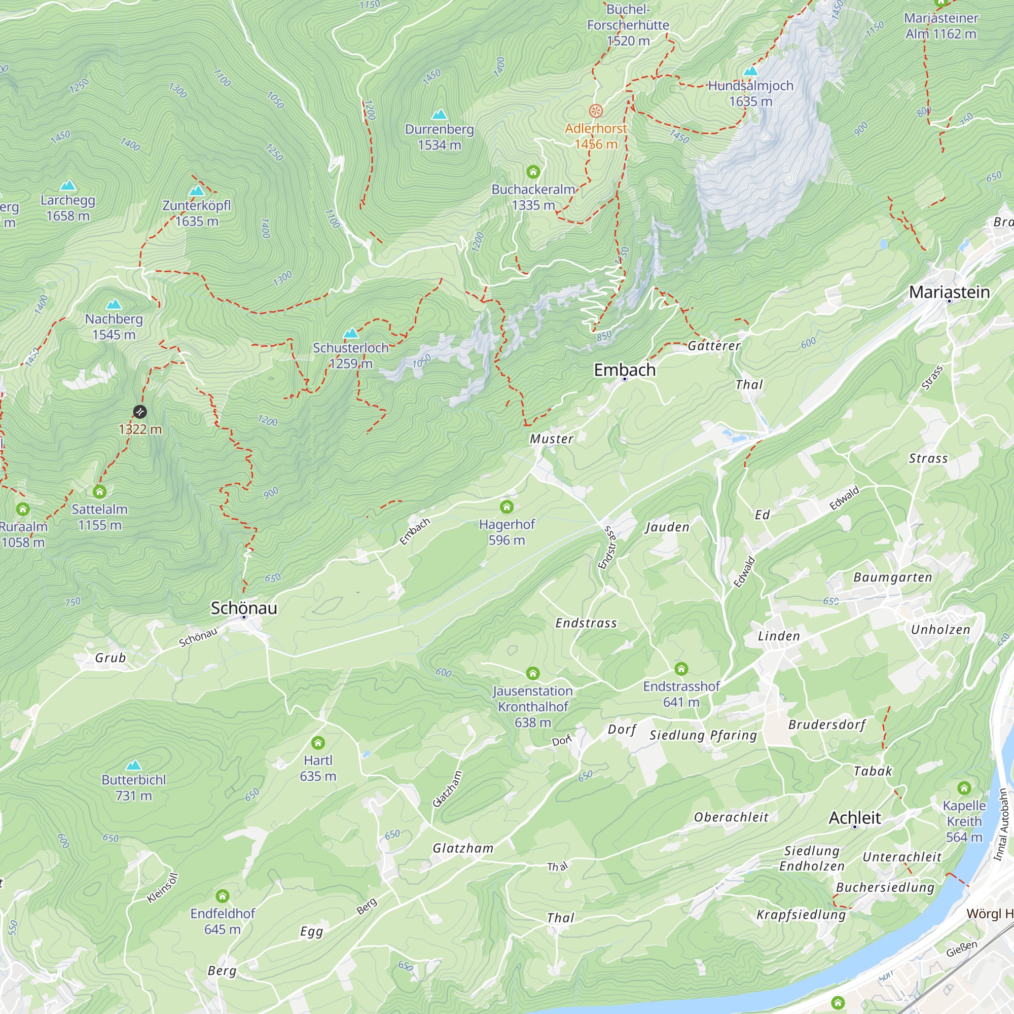 Hagerhof map