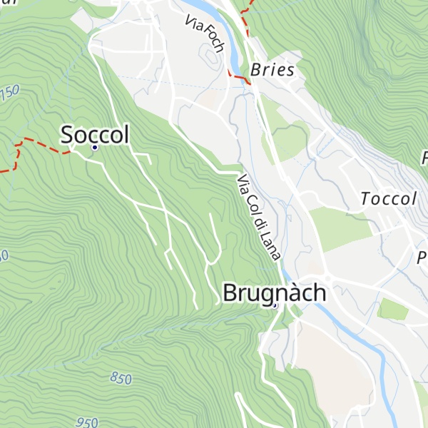 Map of Agriturismo Busa dei Sbràse