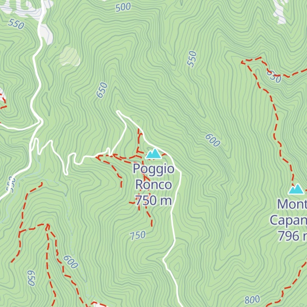 Map of Poggio Ronco