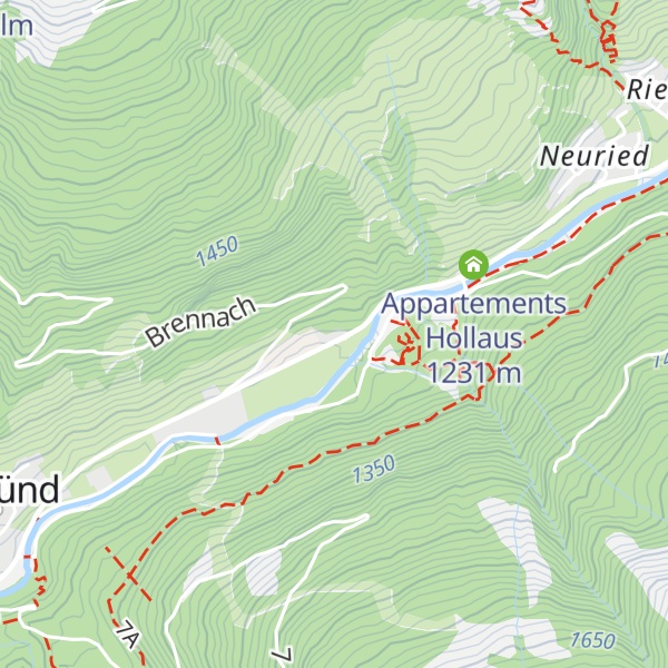 Map of Appartements Fürstalm Alpendorf