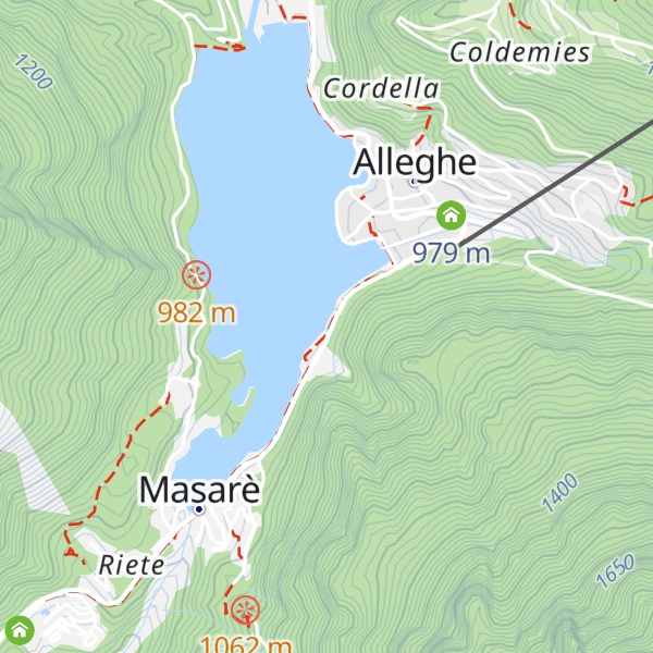 Map of Water inlet for Ghirlo powerplant