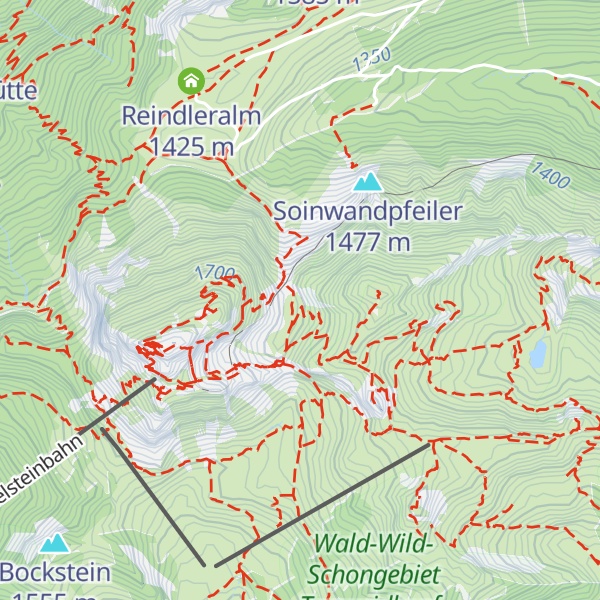 Map of Maierhütte