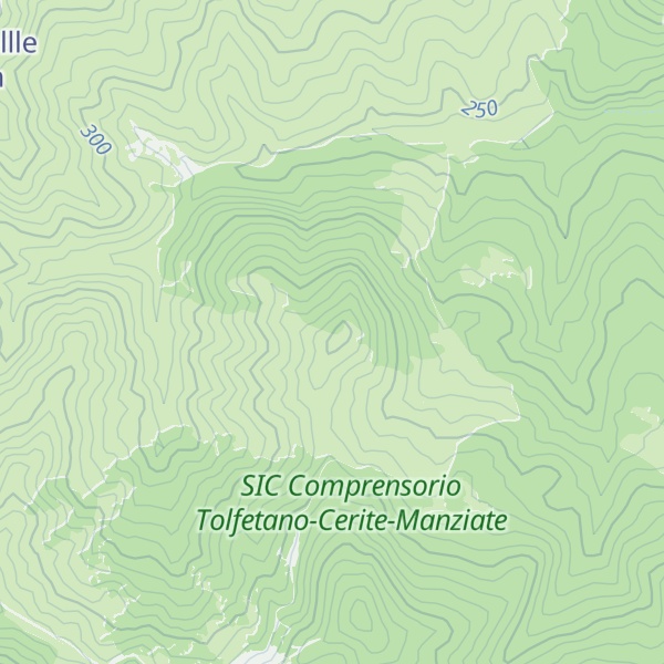 Map of Monte Perazzeto