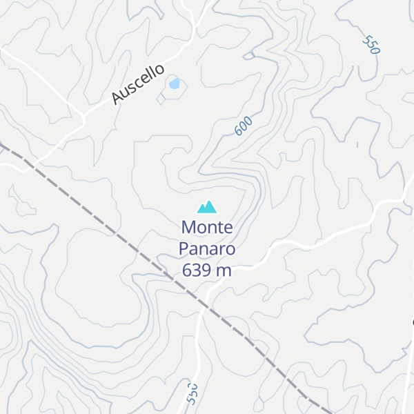 Map of Monte Panaro
