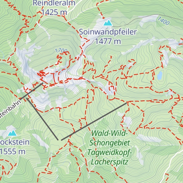 Map of Bergwachthütte