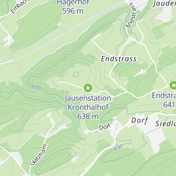 Map of Jausenstation Kronthalhof