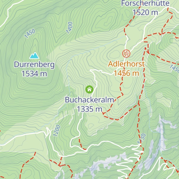 Map of Buchackeralm