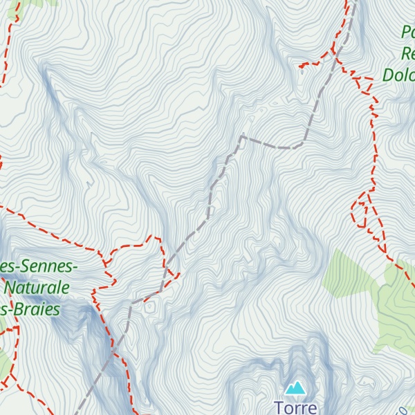 Map of Piza Nord - Punta Nord