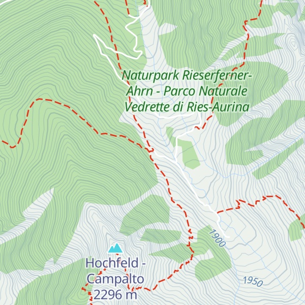 Map of Hochfeldalm