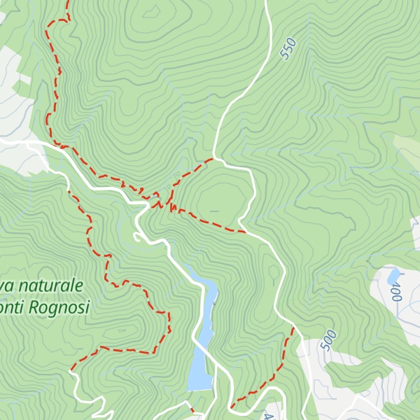 Map of Poggio di Castiglione