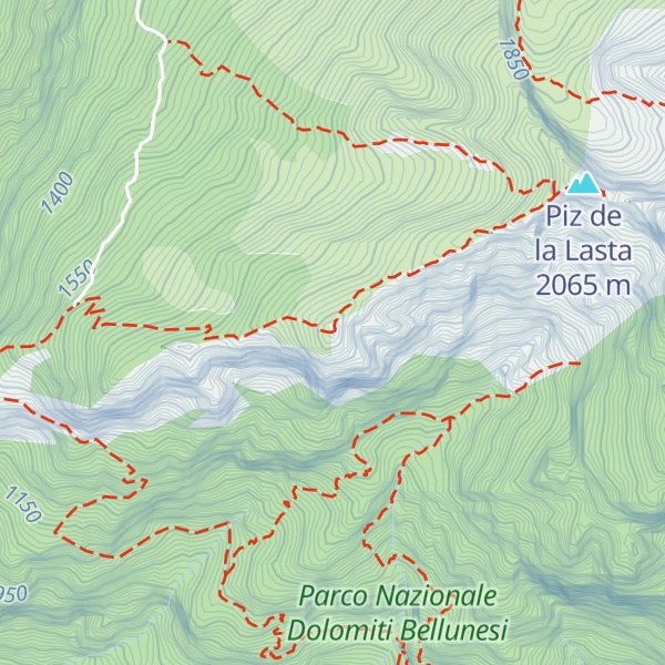 Map of Col Bel