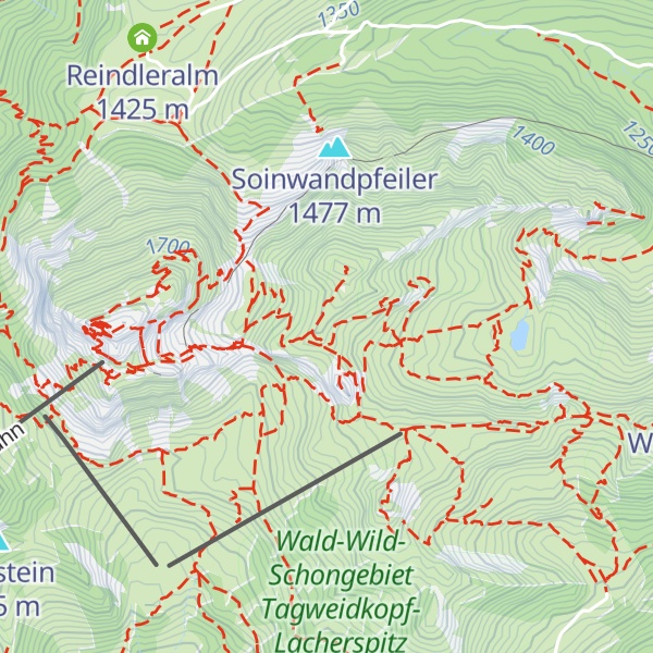 Map of Naglhütte