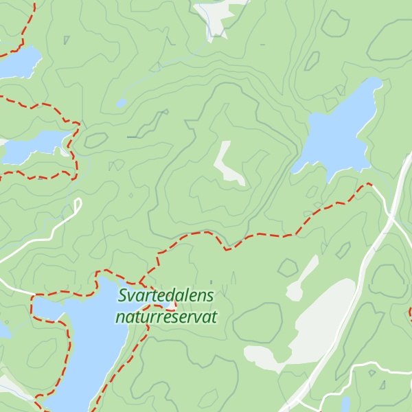 Map of Stora Kattås