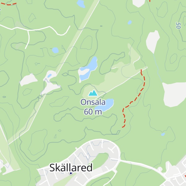 Map of Onsala