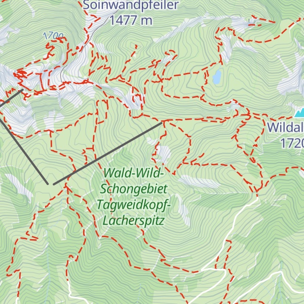 Map of Lacherspitz
