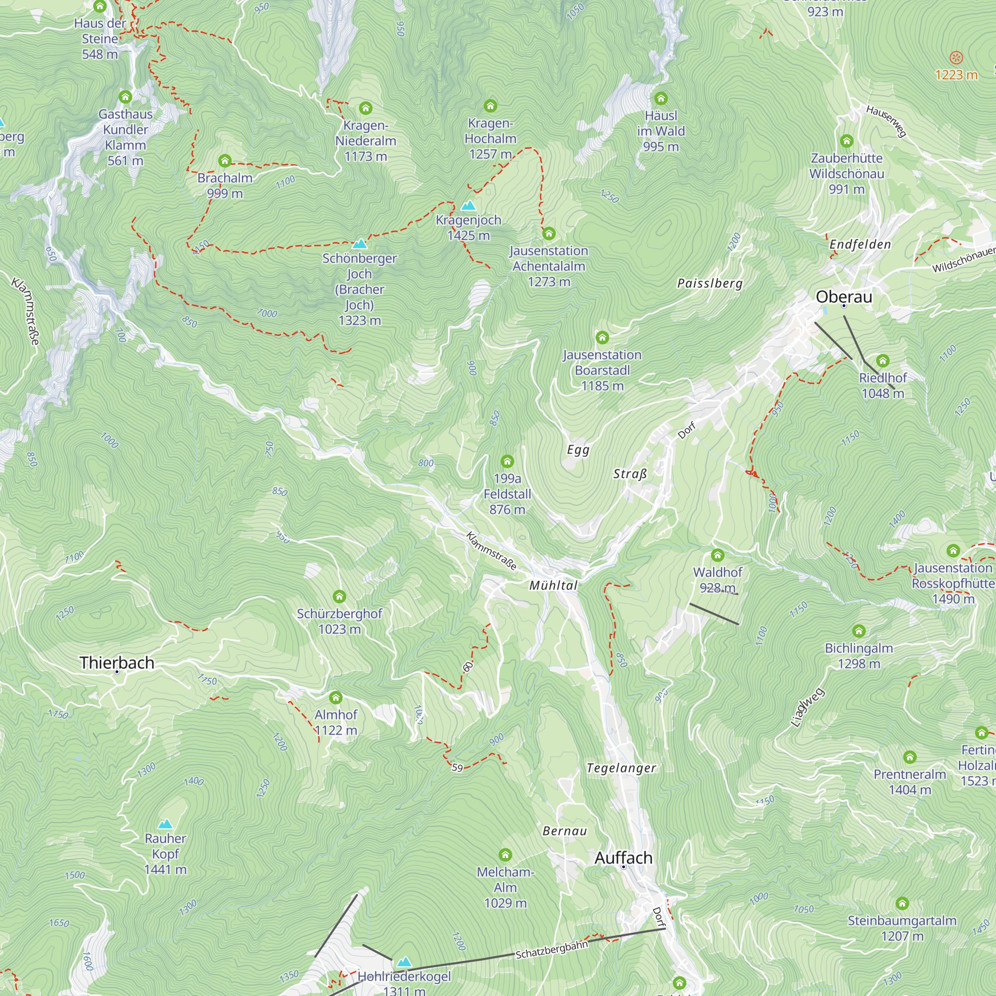 Hansstall 199a map