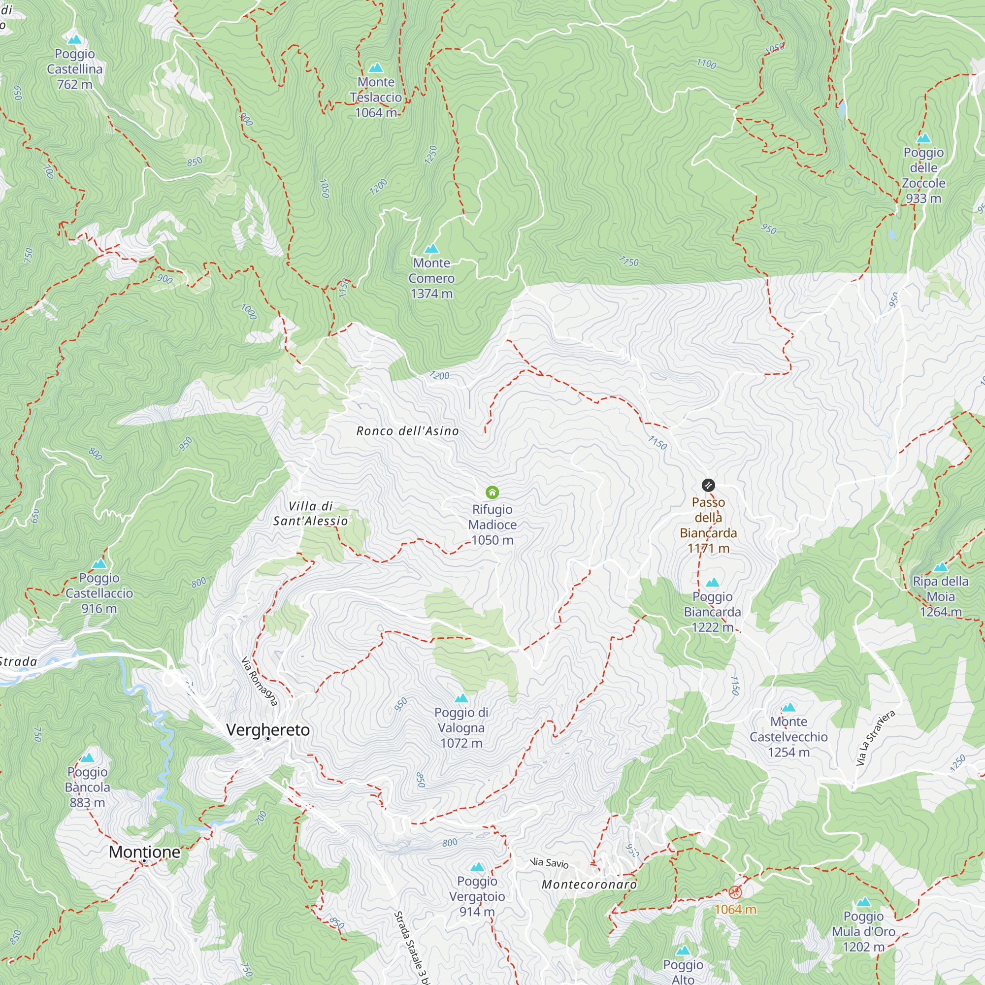 Rifugio Madioce map