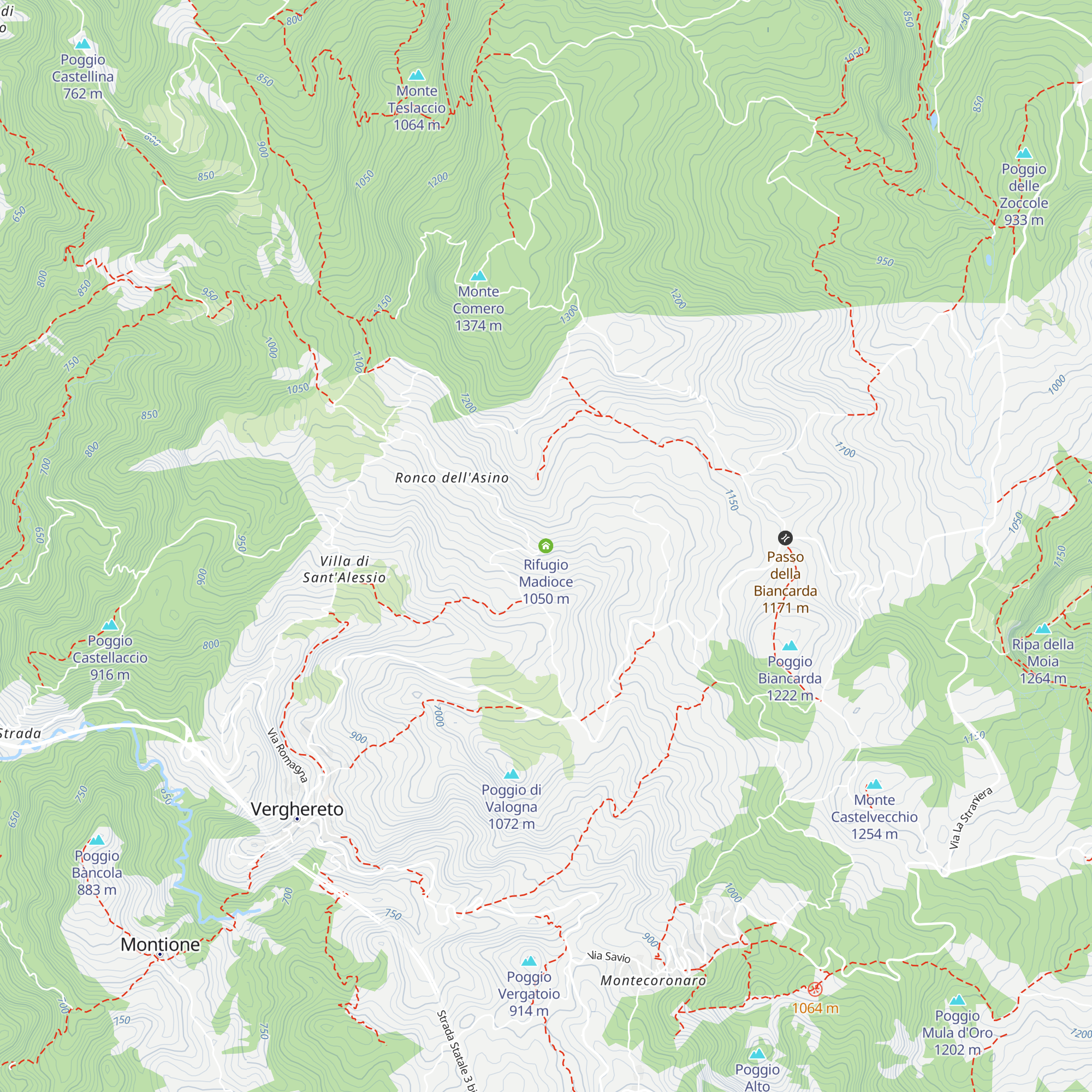 Rifugio Madioce map