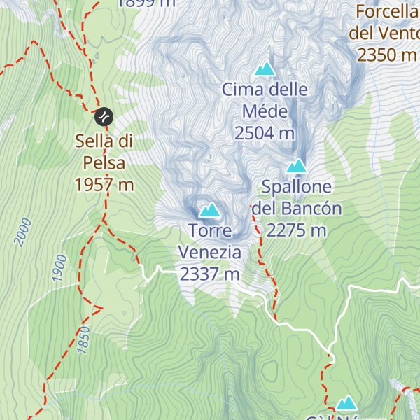 Map of Torre Venezia