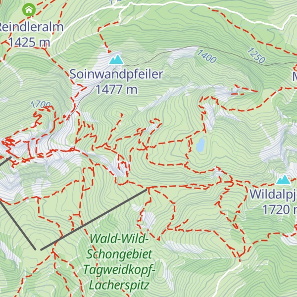 Map of Soinhütte
