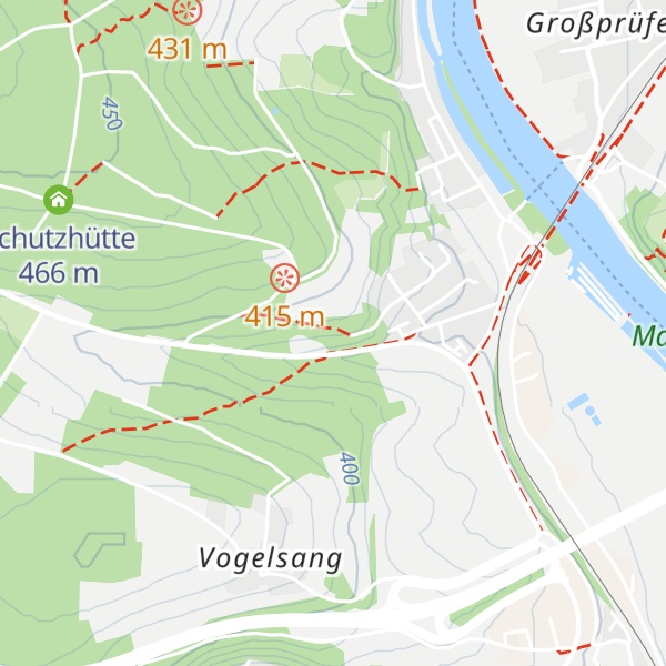 Map of Hanslhütte