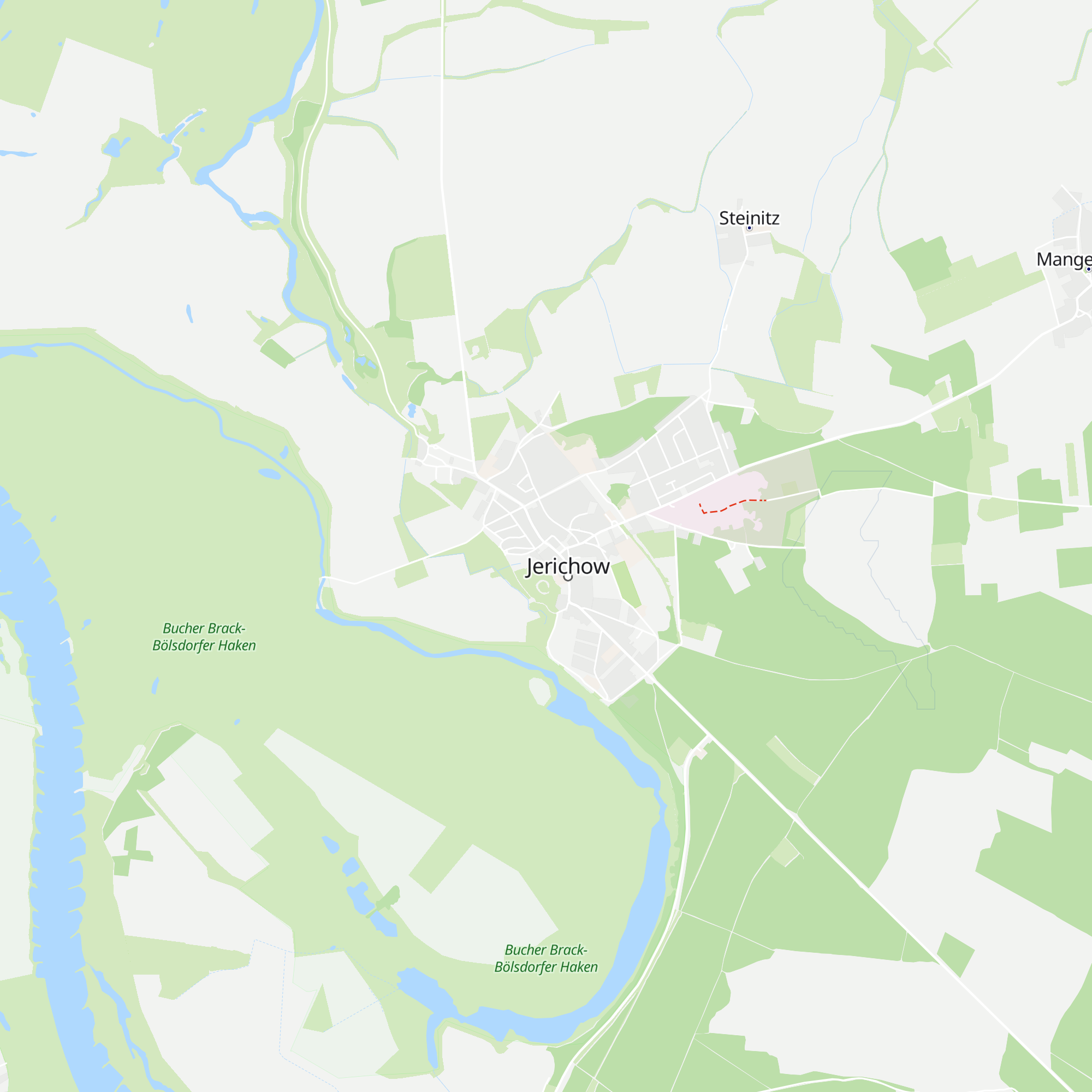 Touristinformation Jerichow map