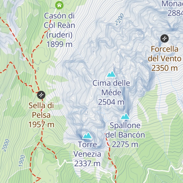 Map of Campanil di San Prosdocimo