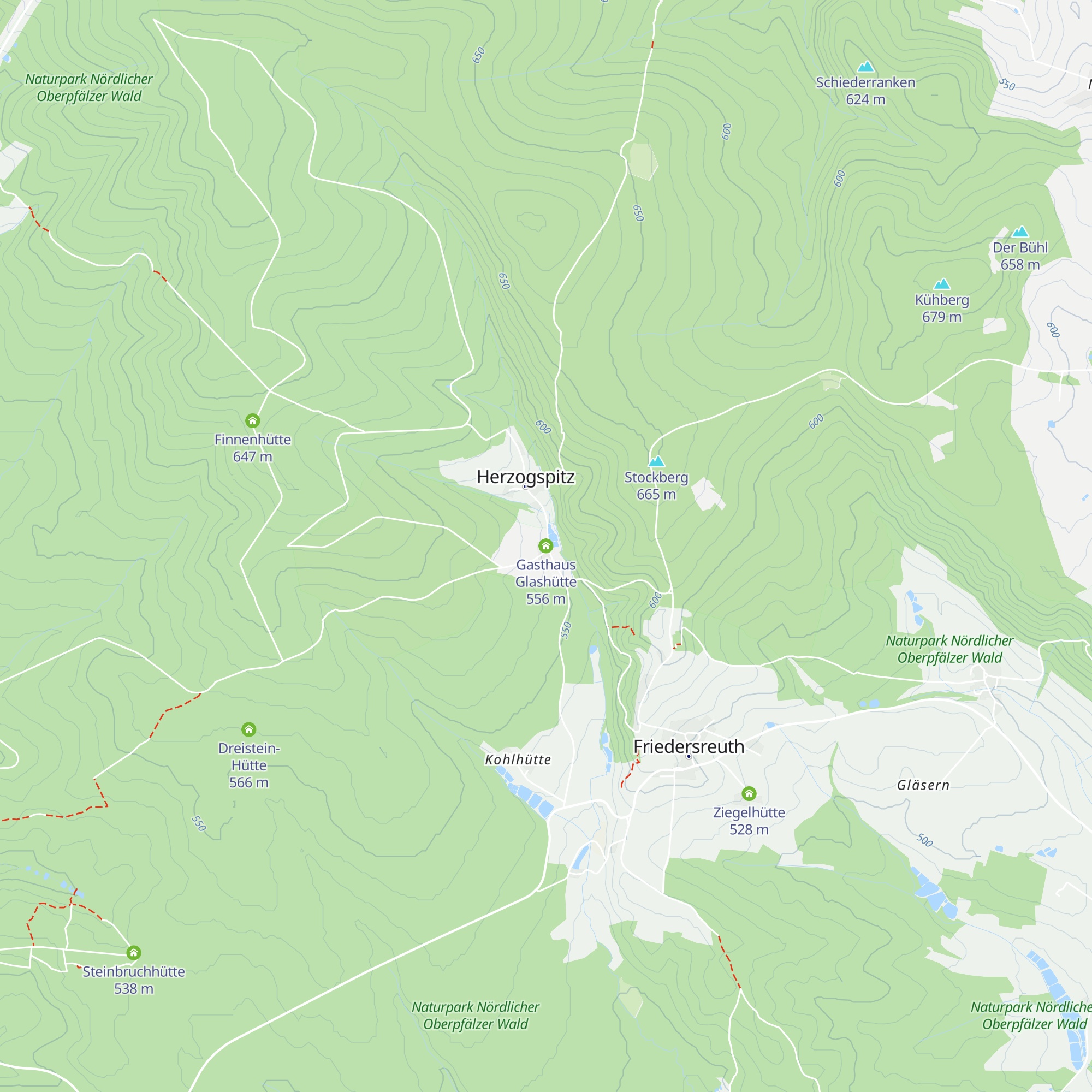 Gasthaus Glashütte map