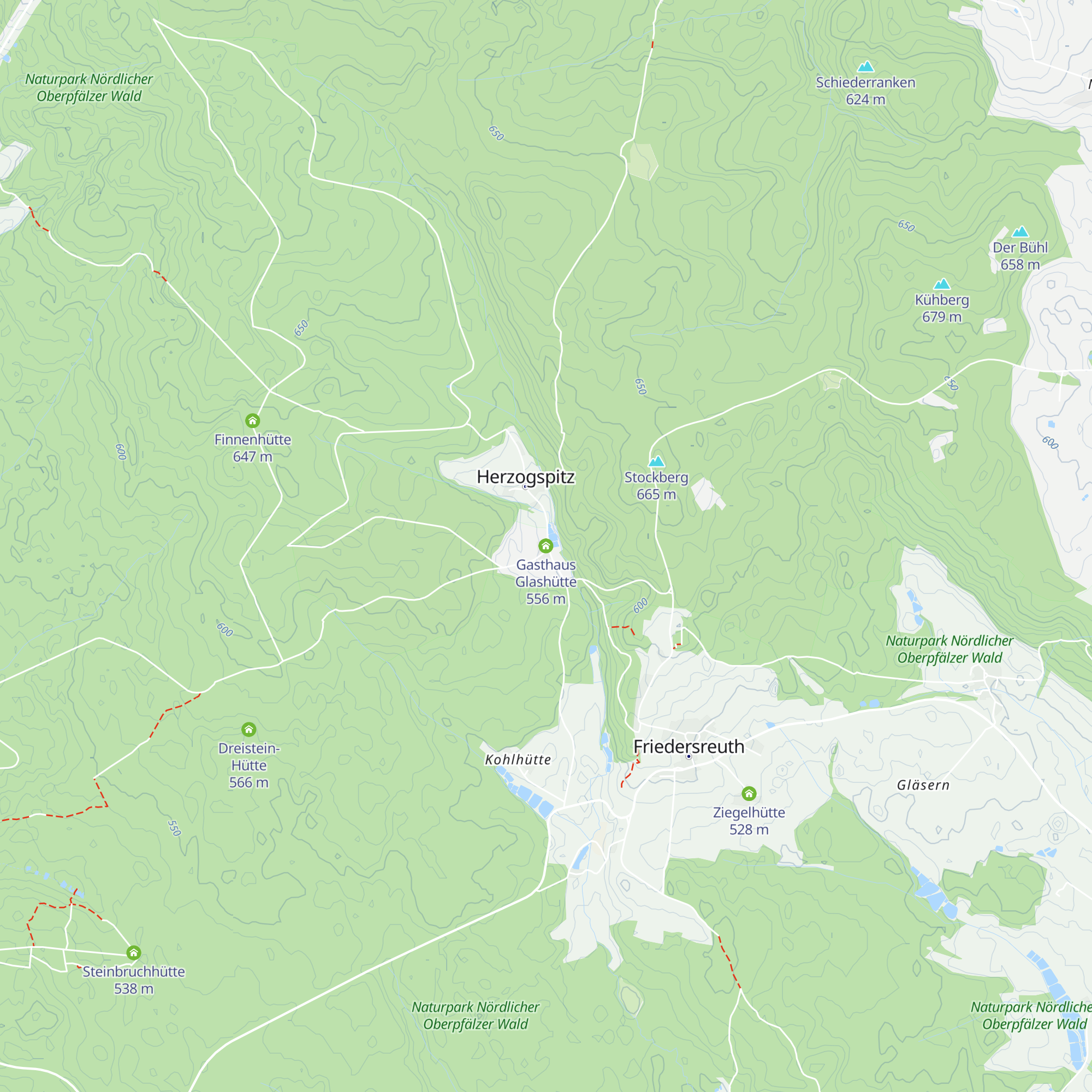 Gasthaus Glashütte map