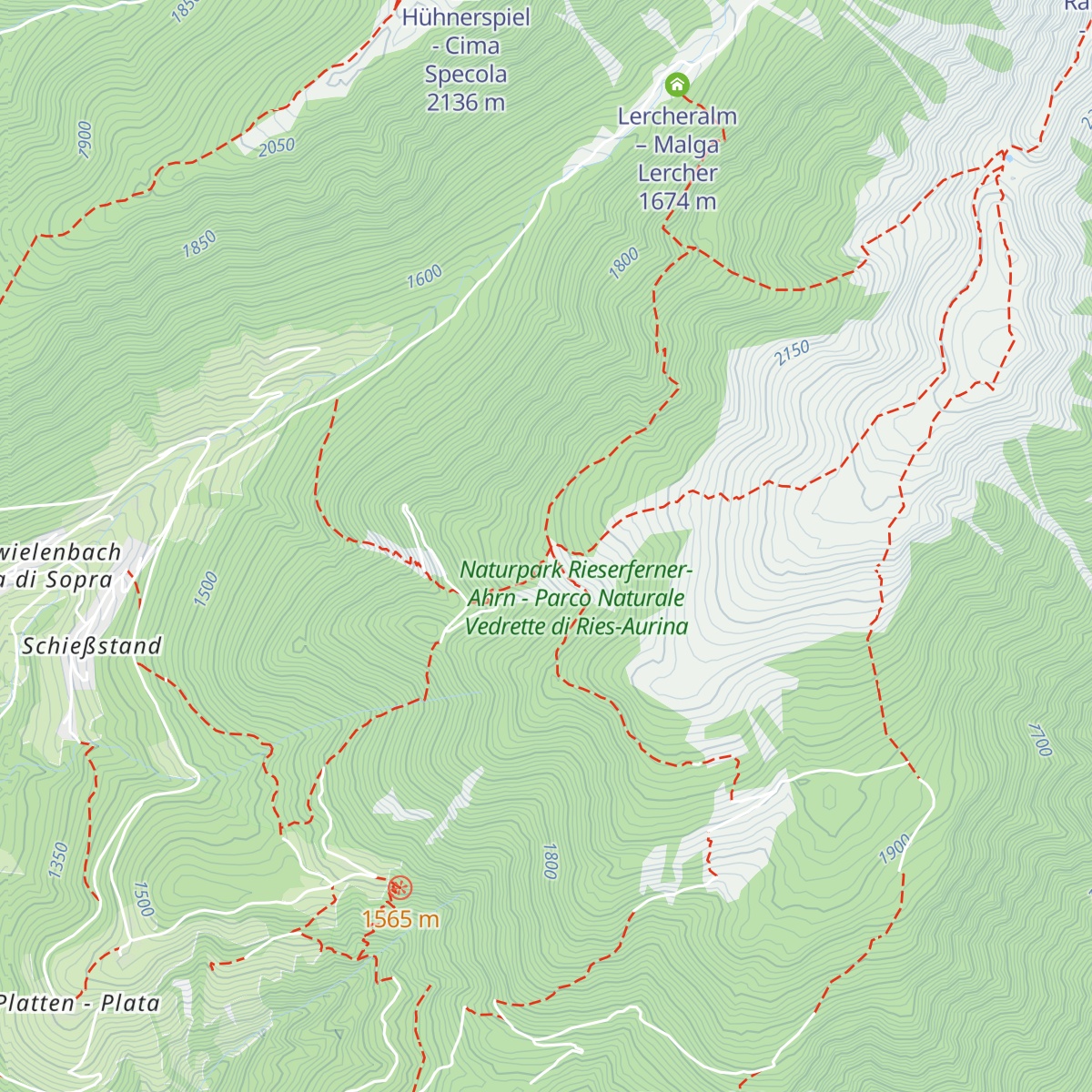 Jäger Hütte map