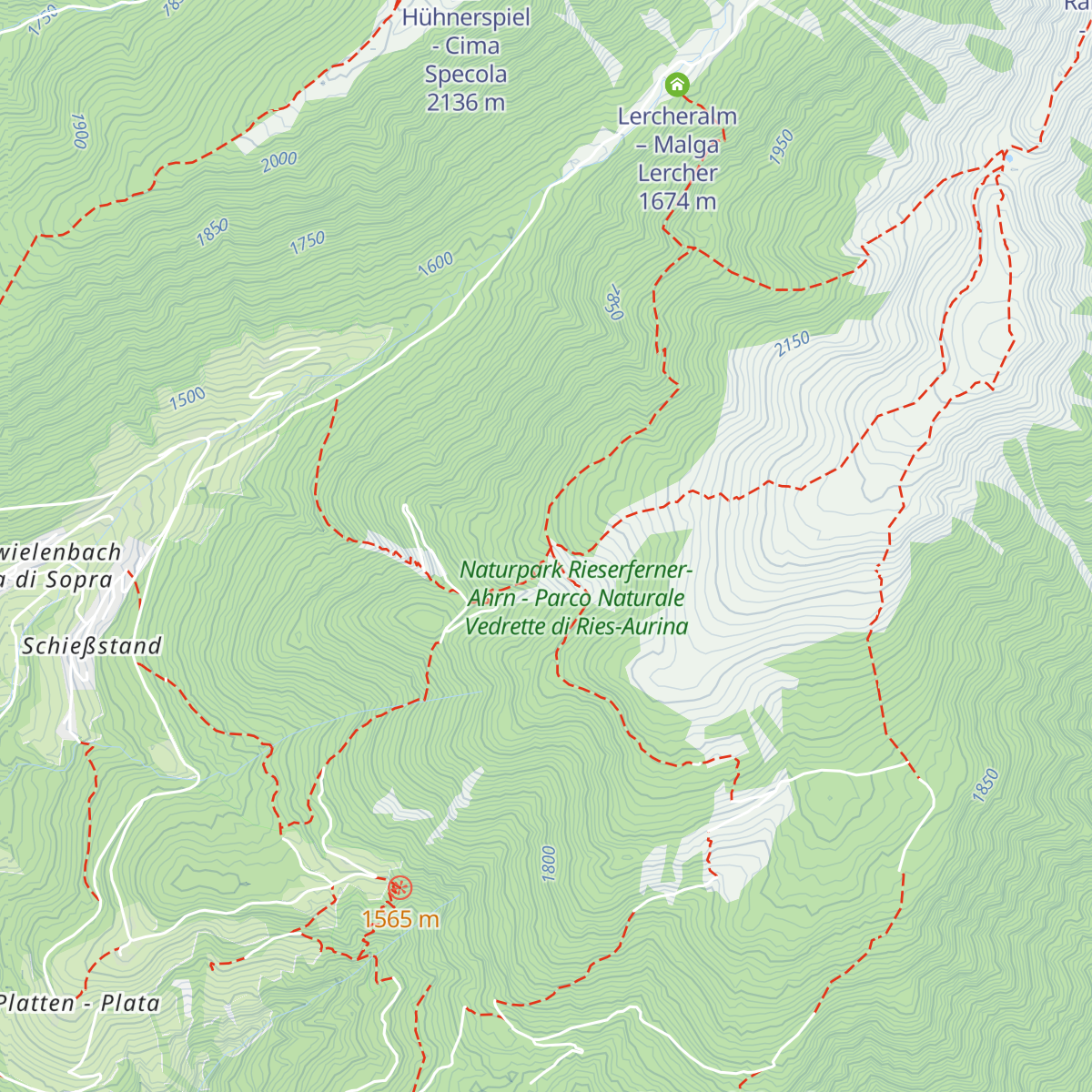 Jäger Hütte map
