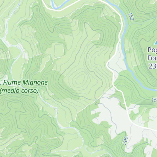 Map of Monte Seccareccio