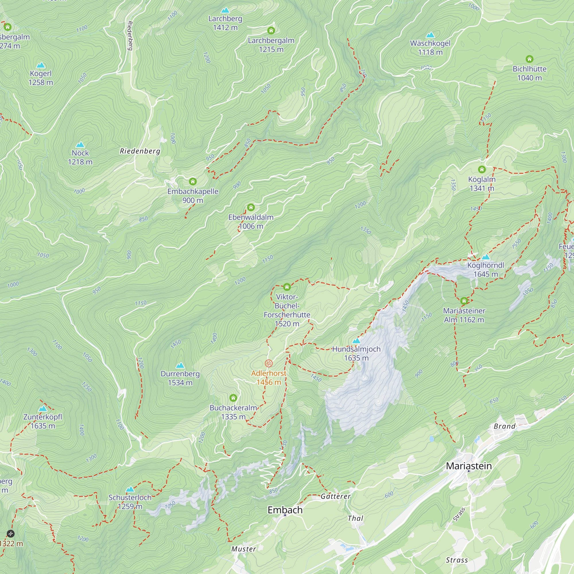 Viktor-Büchel-Forscherhütte map