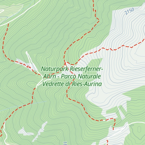 Map of Malga Gönner Alm