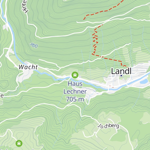 Map of Haus Lechner
