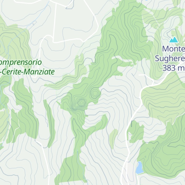 Map of Monte Sassone