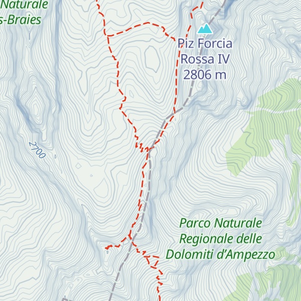Map of Bivacco della Pace
