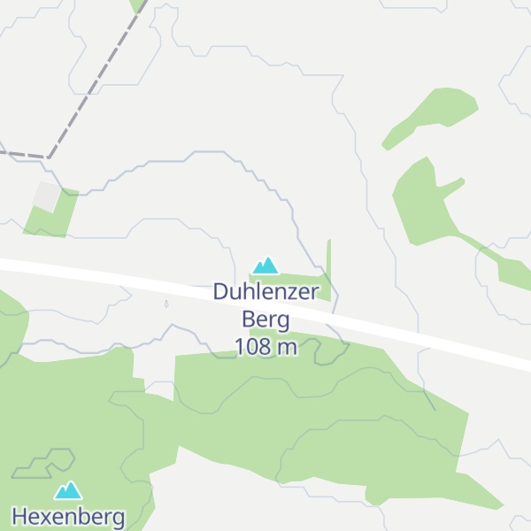 Map of Duhlenzer Berg