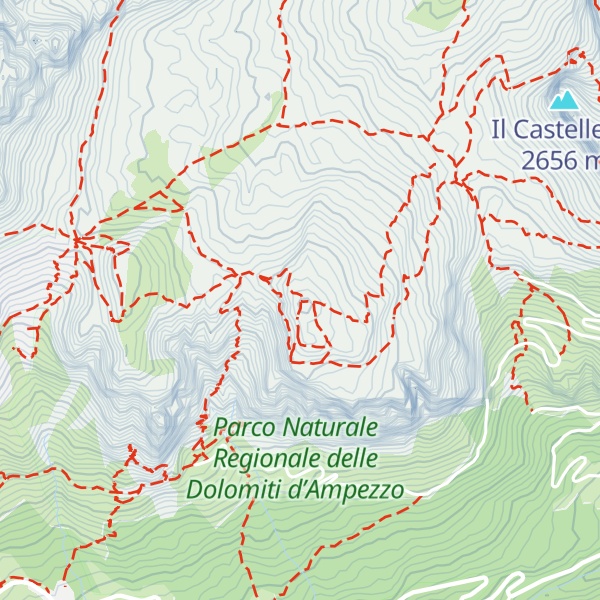 Map of Col dei Bos